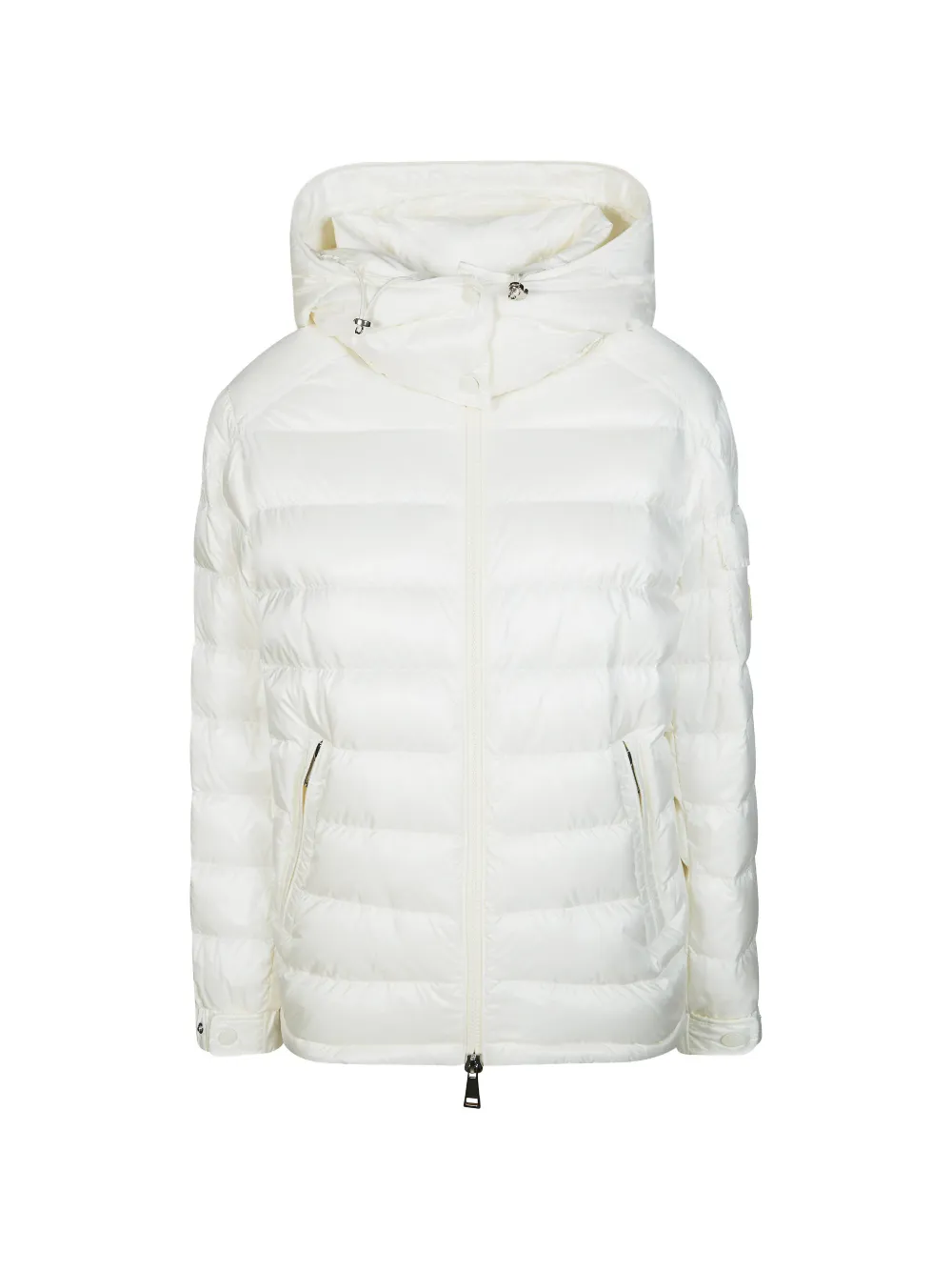 

Стеганая пуховая куртка с капюшоном Dalles Moncler, белый