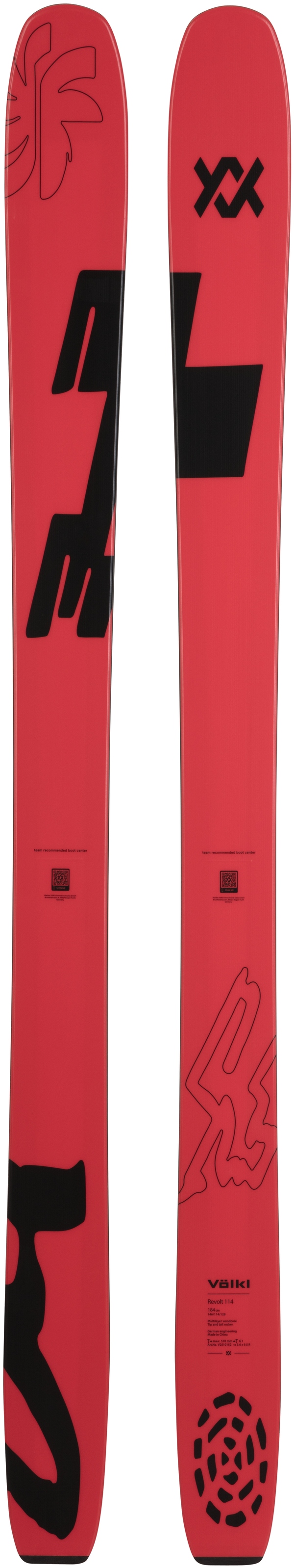 

Новые лыжи Volkl Revolt 114 2026 года, длина 177 см