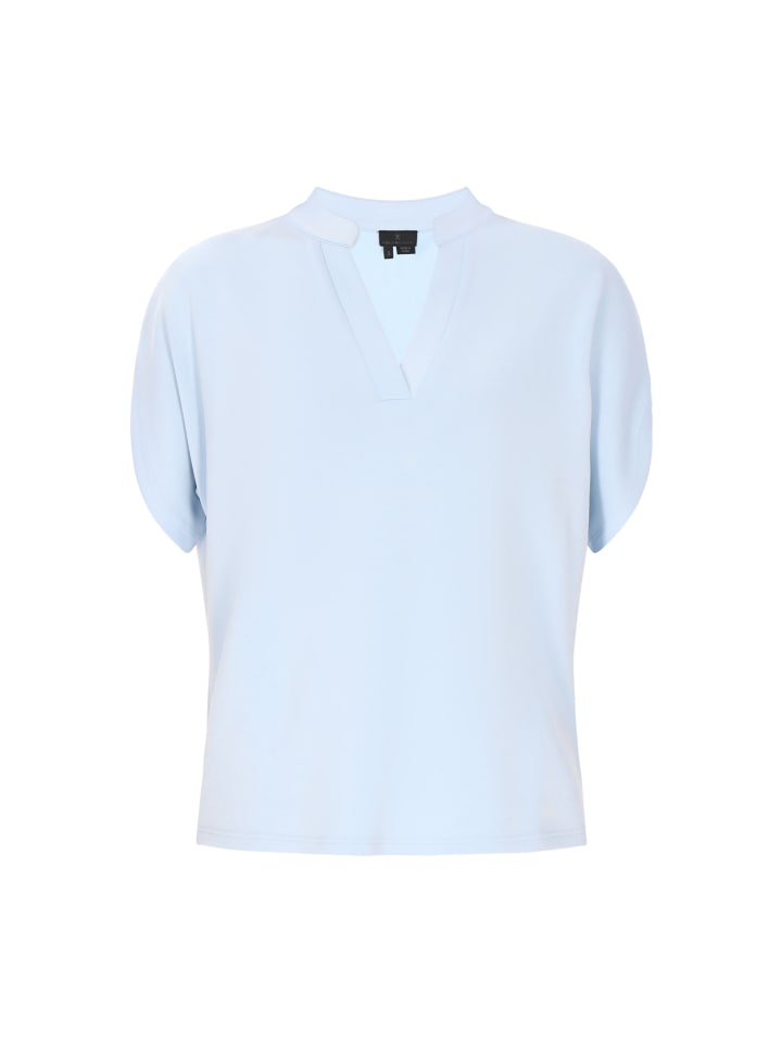 

DreiMaster Женская блузка светло-голубого цвета