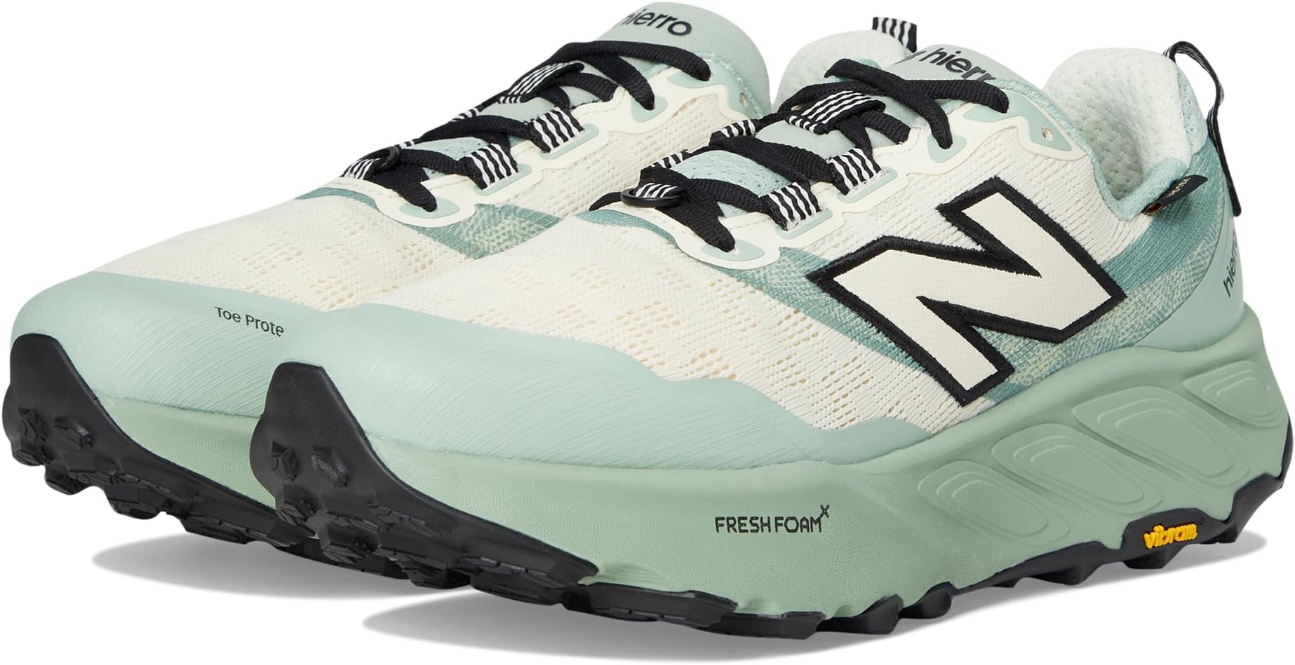 

Кроссовки New Balance Fresh Foam X Hierro v9 GORE-TEX, цвет Mosaic Green/Permafrost/Black