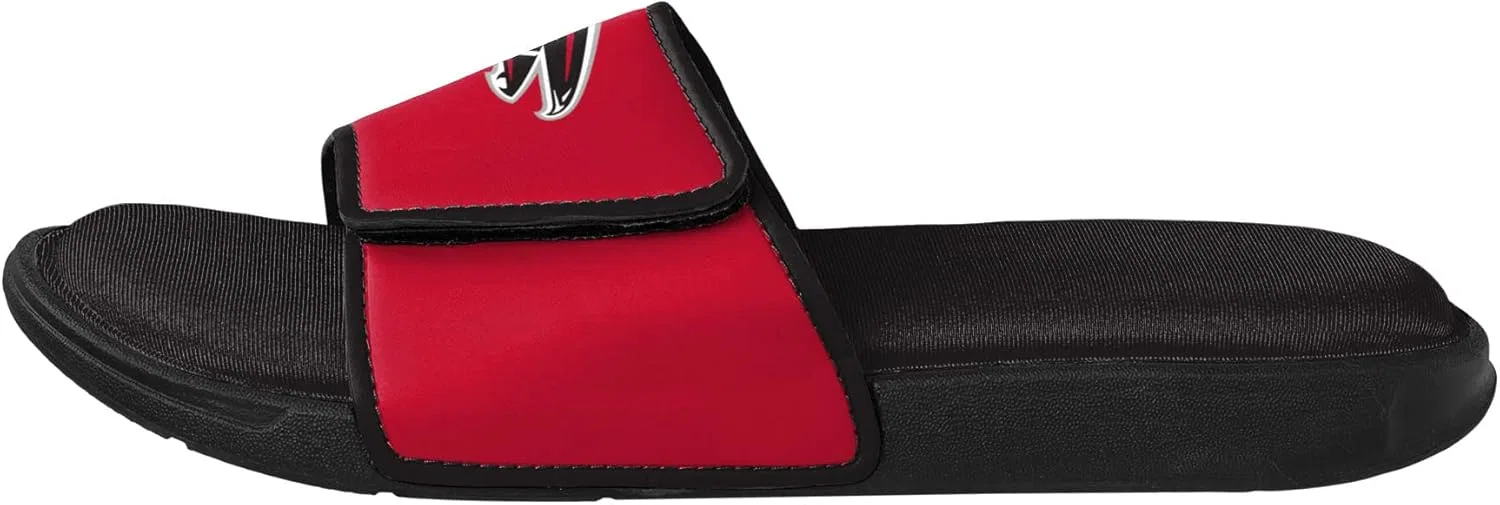Мужские спортивные тапочки FOCO Legacy Velcro Sport Slide New York Giants Legacy Sport с застежкой-липучкой - размер Large, Multicolour — фото 2