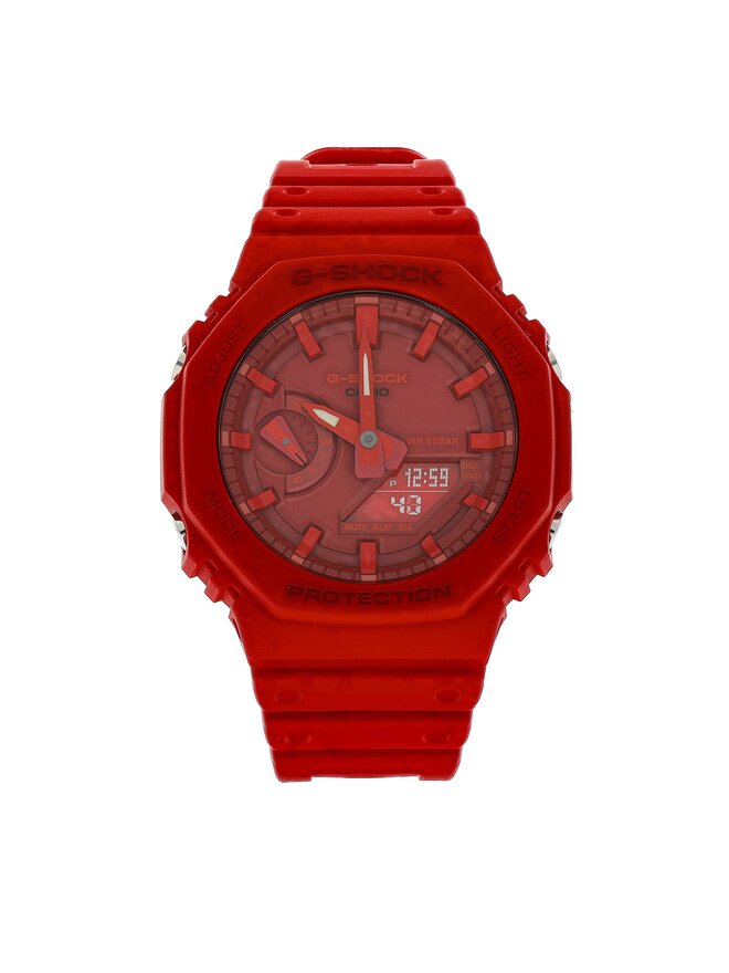 

Часы GA-2100-4AER G-Shock, красный