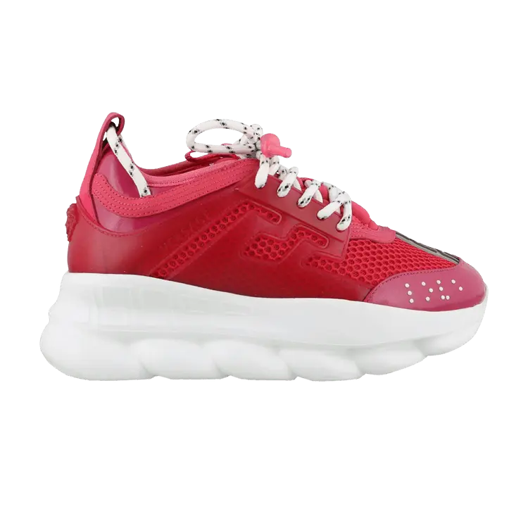 Кроссовки Versace Wmns Chain Reaction Fuchsia, розовый