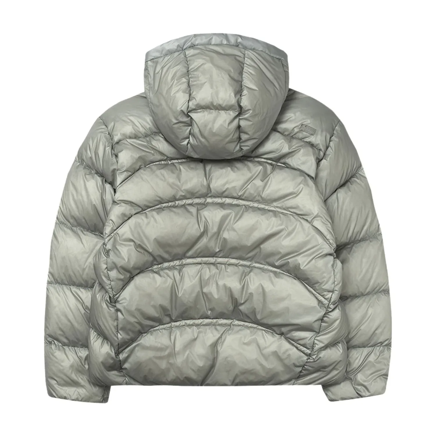 Кроссовки New Balance Flying 77 Superlight Hooded Heavy Goose Down, азиатский размер, цвет «Светло-серый», серый — фото 2