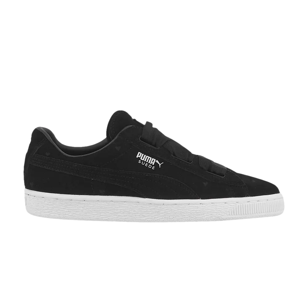 

Кроссовки Suede Heart Jr Puma, черный