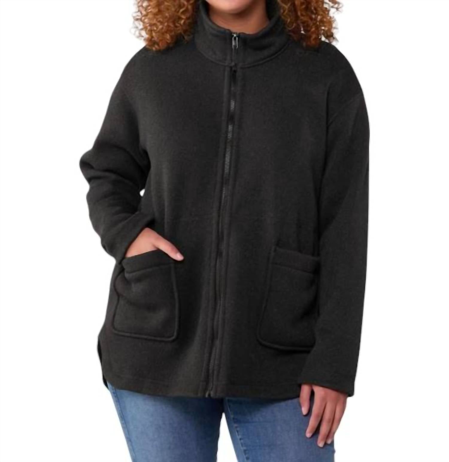 

Женский свитер лучшего размера Oversize Coat в черном цвете Patagonia