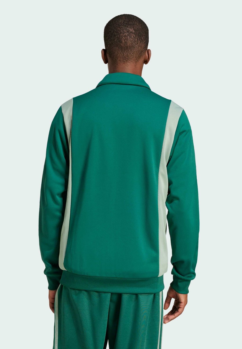 

Толстовка на молнии PANEL TRACK Adidas Originals, зеленый