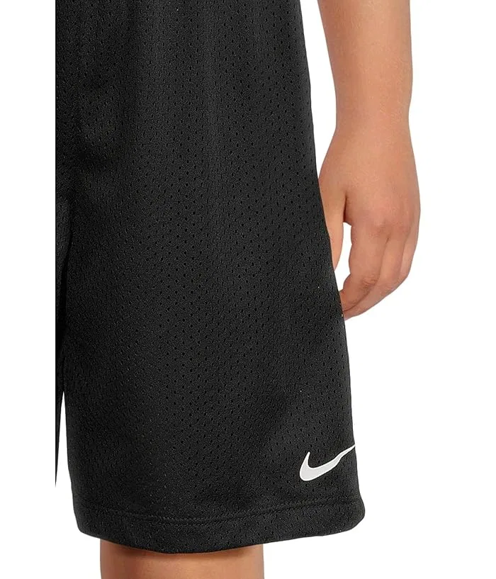 Шорты Nike Kids Dri-FIT Multi Mesh Shorts, Black — фото 3