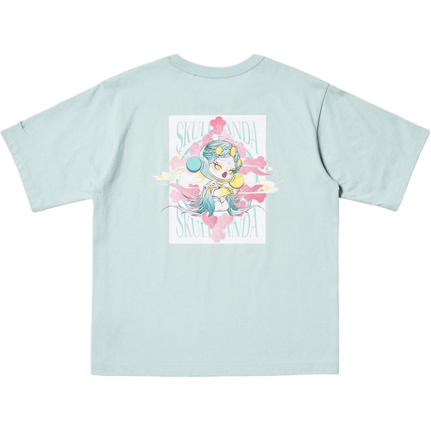 UNIQLO Футболка POP MART Regular женская green — фото 3