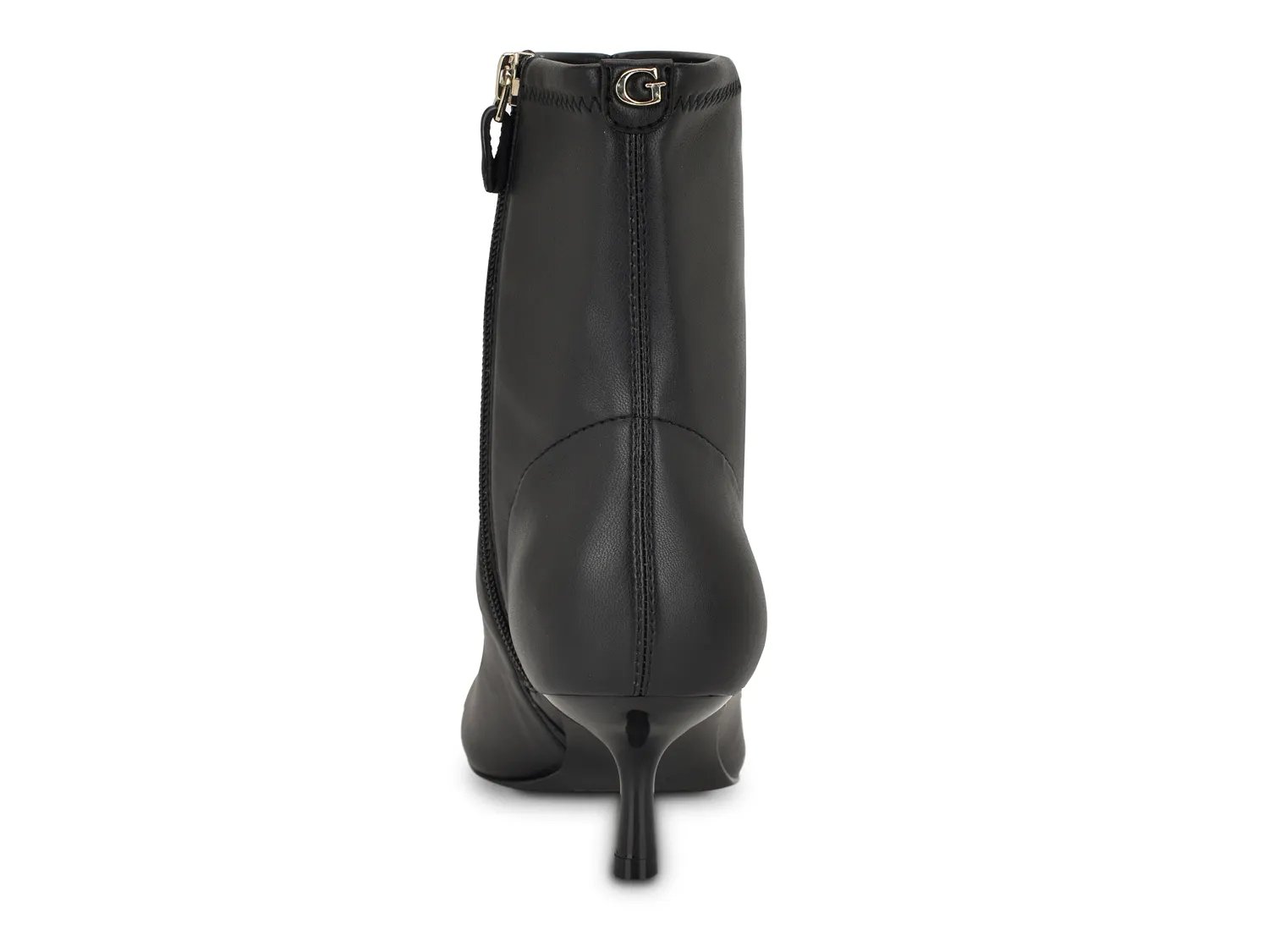 Ботинки Guess Yanka Bootie, Black Faux Leather — фото 2