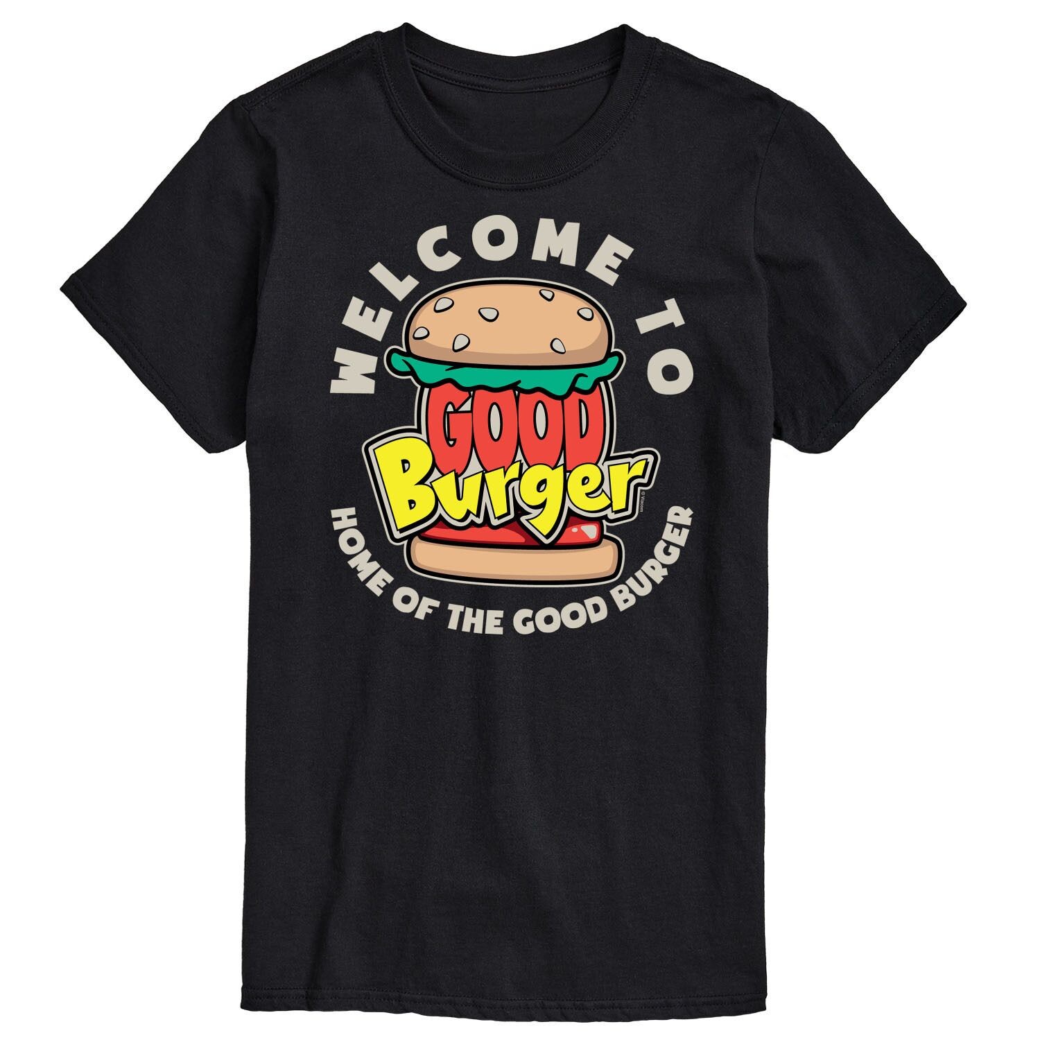 

Футболка с рисунком Big & Tall Good Burger License, черный