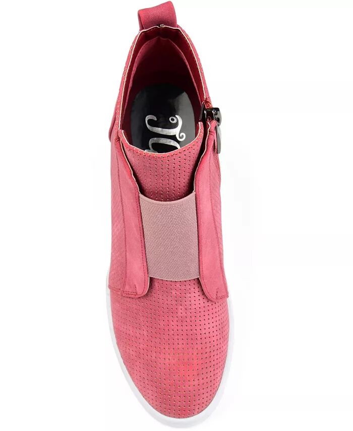 Женские кроссовки Clara Wedge Journee Collection, розовый — фото 4
