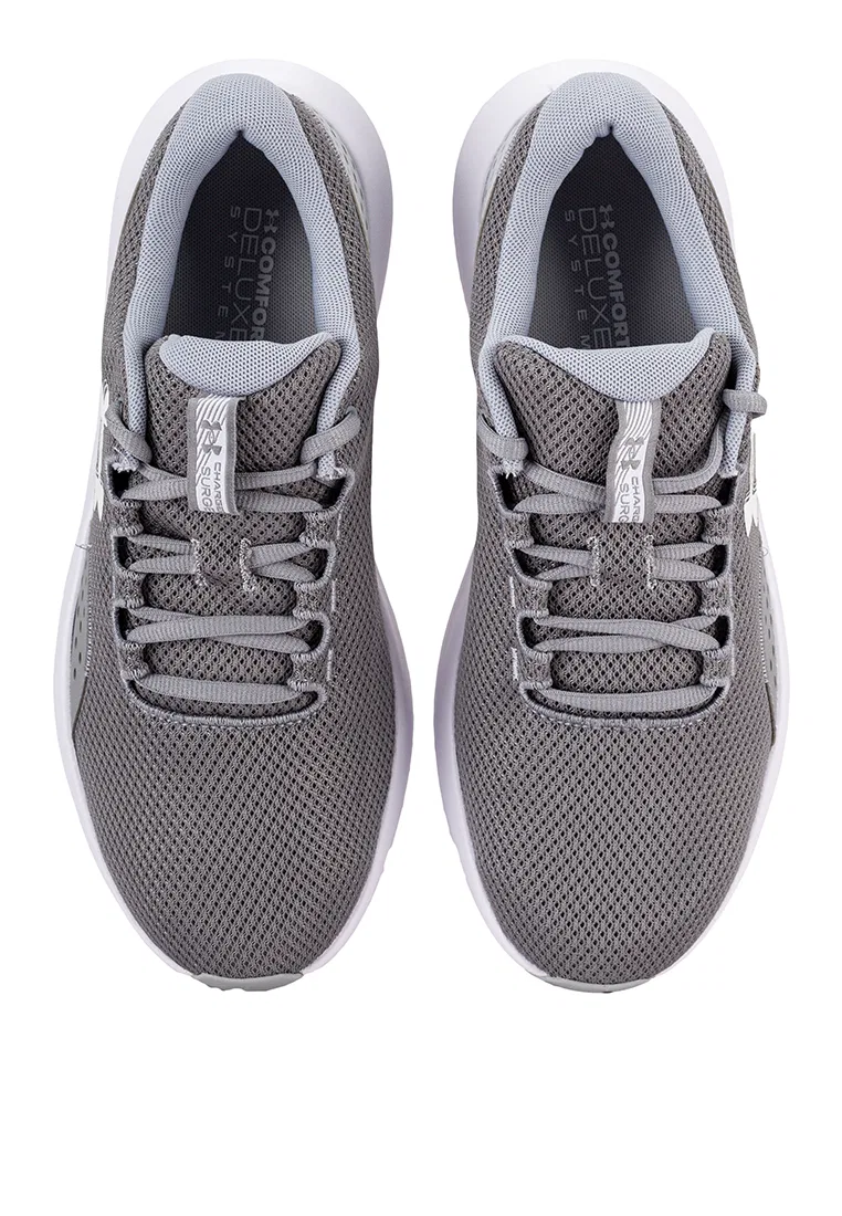 Кроссовки мужские Charged Surge 4, Under Armour, белый/серый — фото 4