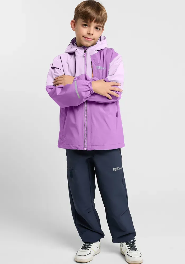 

Куртка Jack Wolfskin "ACTAMIC 2L JKT K", с капюшоном, цвет Sea-Rose