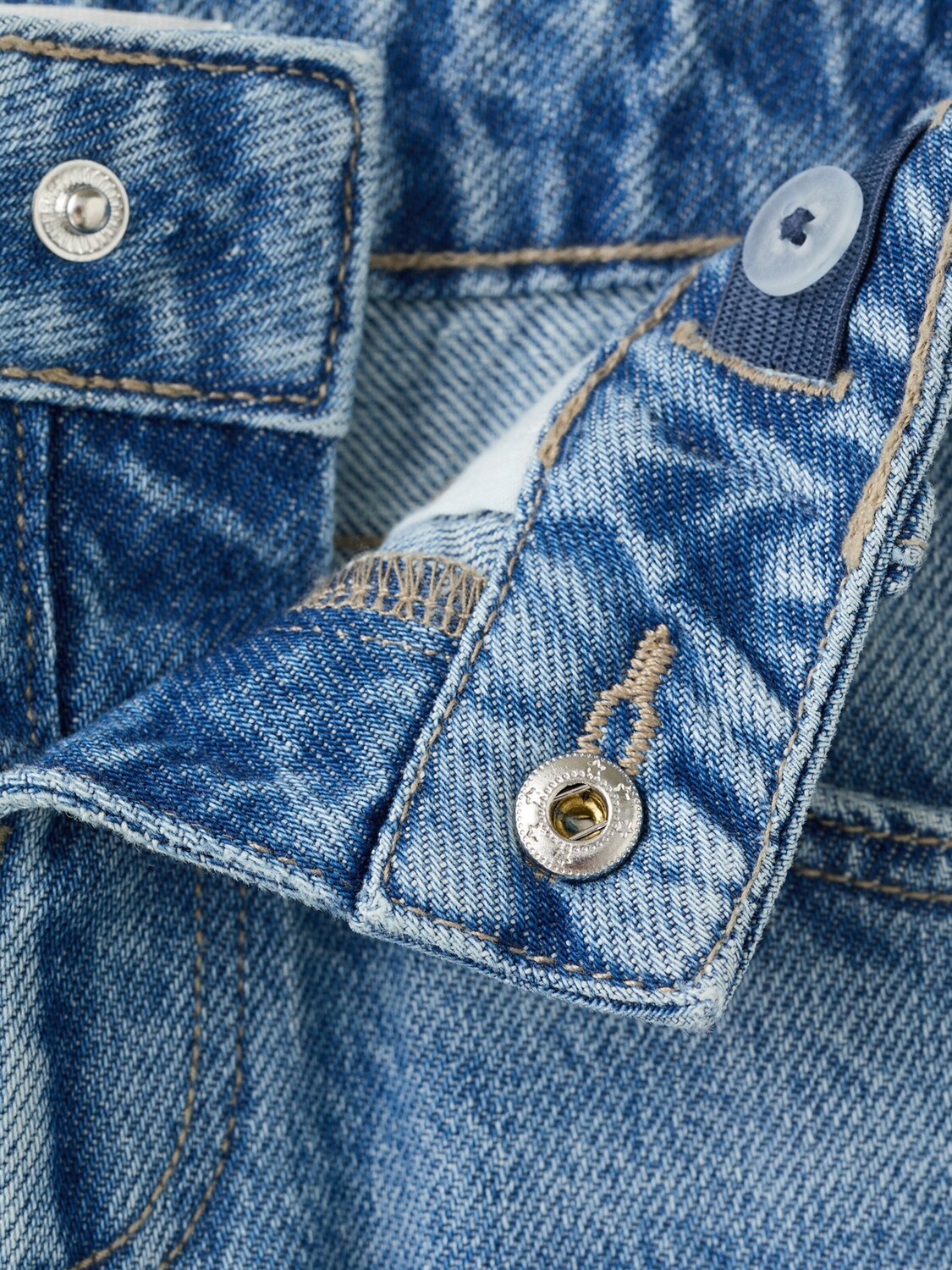 MANGO KIDS Джинсы 'XAVI' в синем дениме, slim fit — фото 4