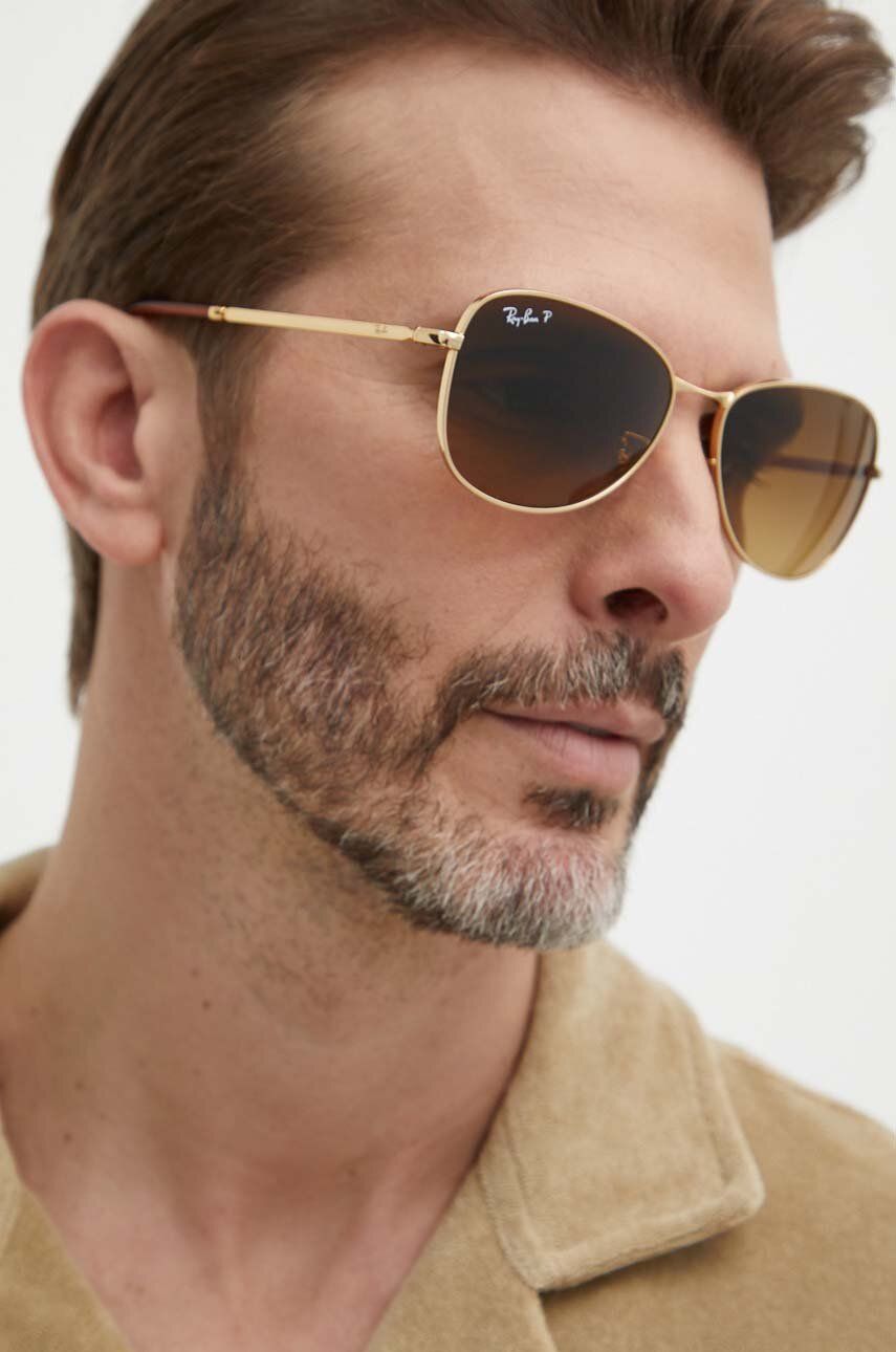 

Солнцезащитные очки Ray-Ban, золотой