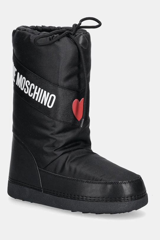 Снежные ботинки Love Moschino, черный