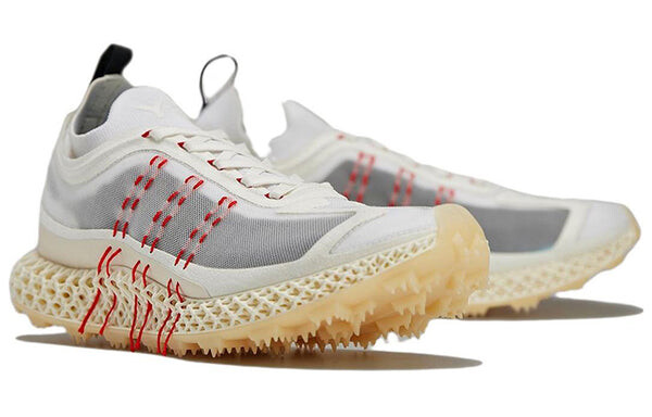 Кроссовки y 3 runner halo 4d Adidas, белый — фото 3