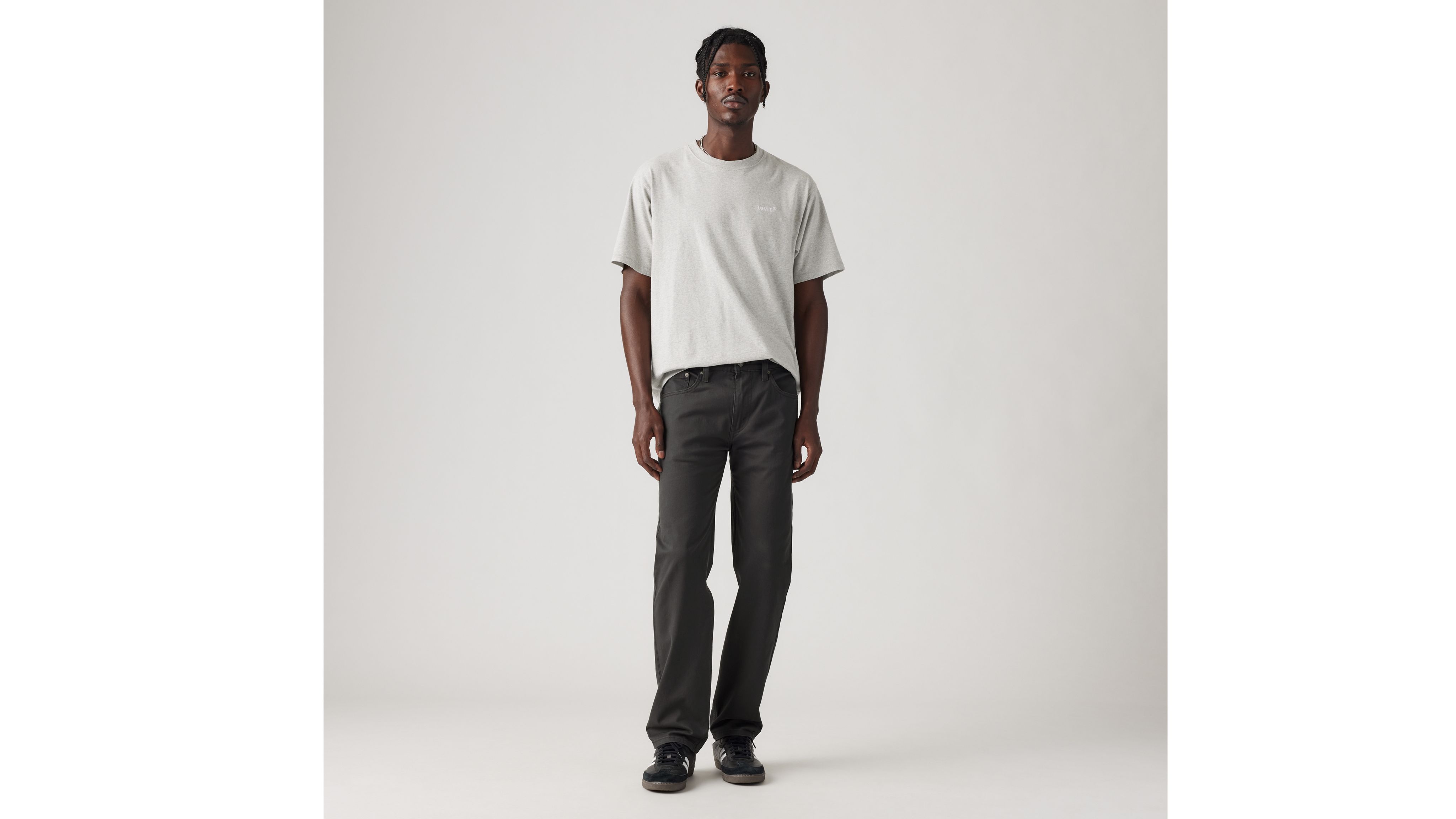 

502 Зауженные мужские брюки Levi's, цвет Graphite - Grey - Stretch