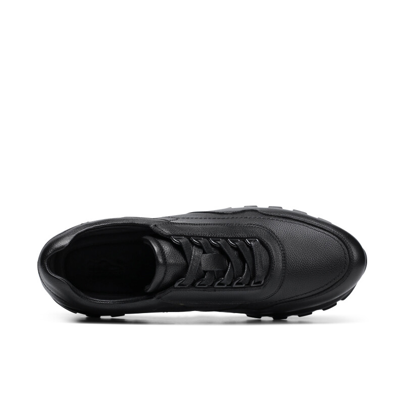 Кроссовки мужские Lifestyle Shoes Men Low-Top He Jinchang, черный — фото 4