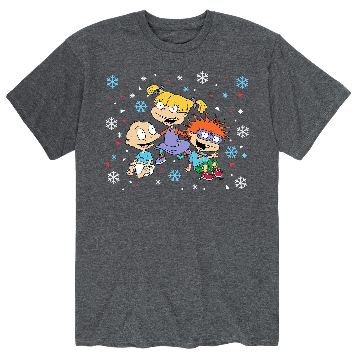 

Мужская футболка Rugrats Holiday Rugrats Licensed Character