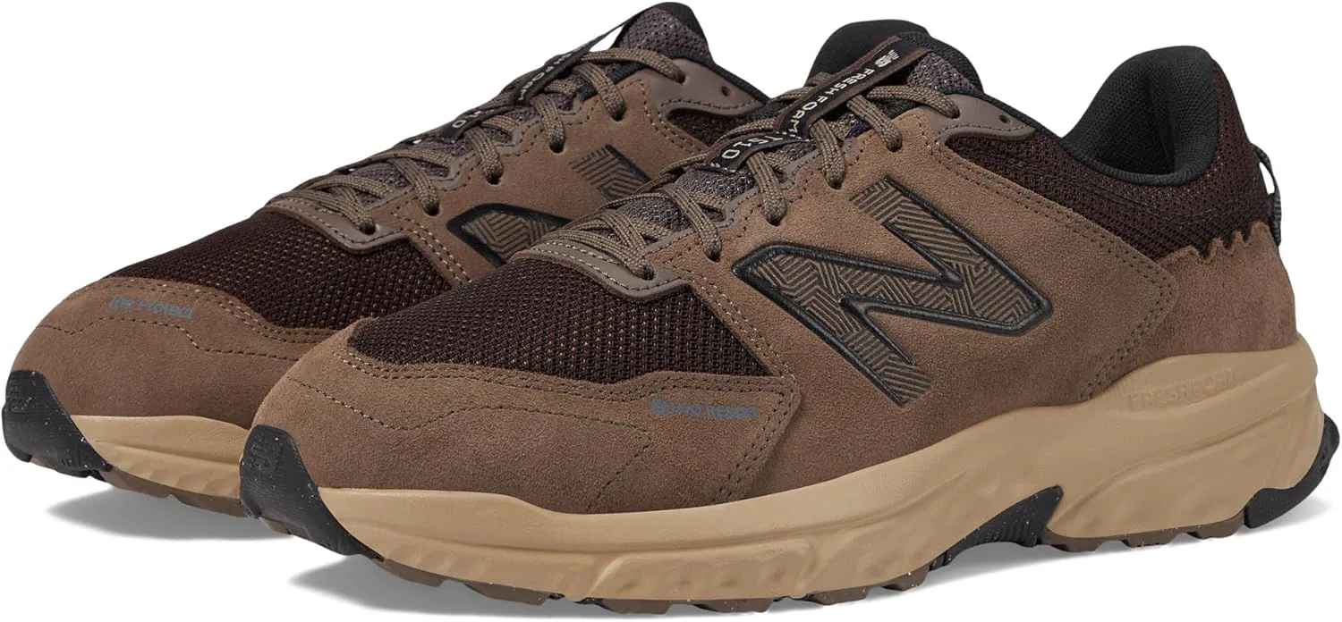 Мужские кроссовки для трейлраннинга New Balance Fresh Foam 510 V6 с водоотталкивающей защитой, черный — фото 3