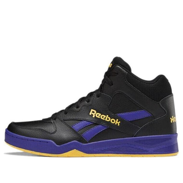 

Кроссовки royal bb 4500 high 2 'black always yellow bold purple' Reebok, черный