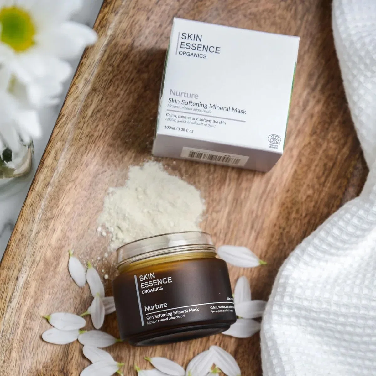 Эссенция Skin Essence Organics — Пудра смягчающая Developmental Softening Mineral Mask, 100 мл — фото 3