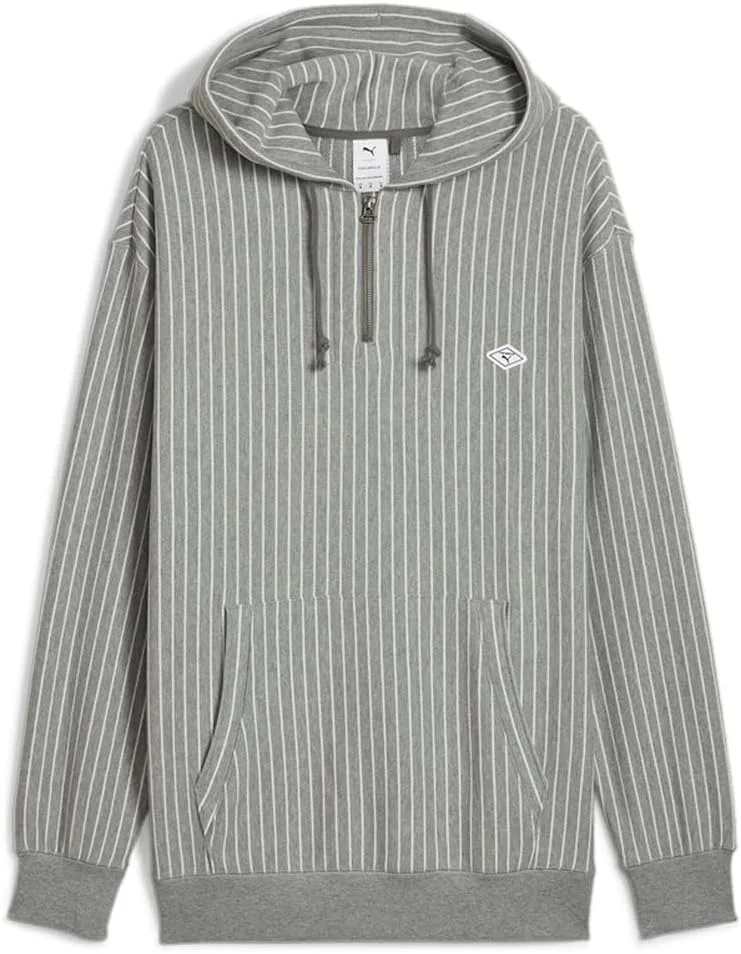 

PUMA мужская худи Nanamica с молнией на четверть и полосками