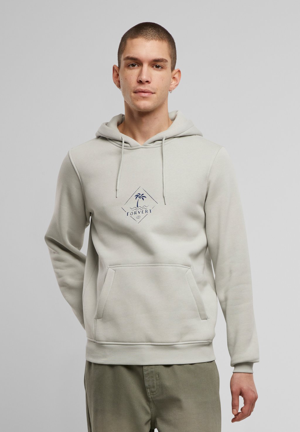 

Толстовка HEAVY OCEANSIDE - Hoodie Forvert, серый