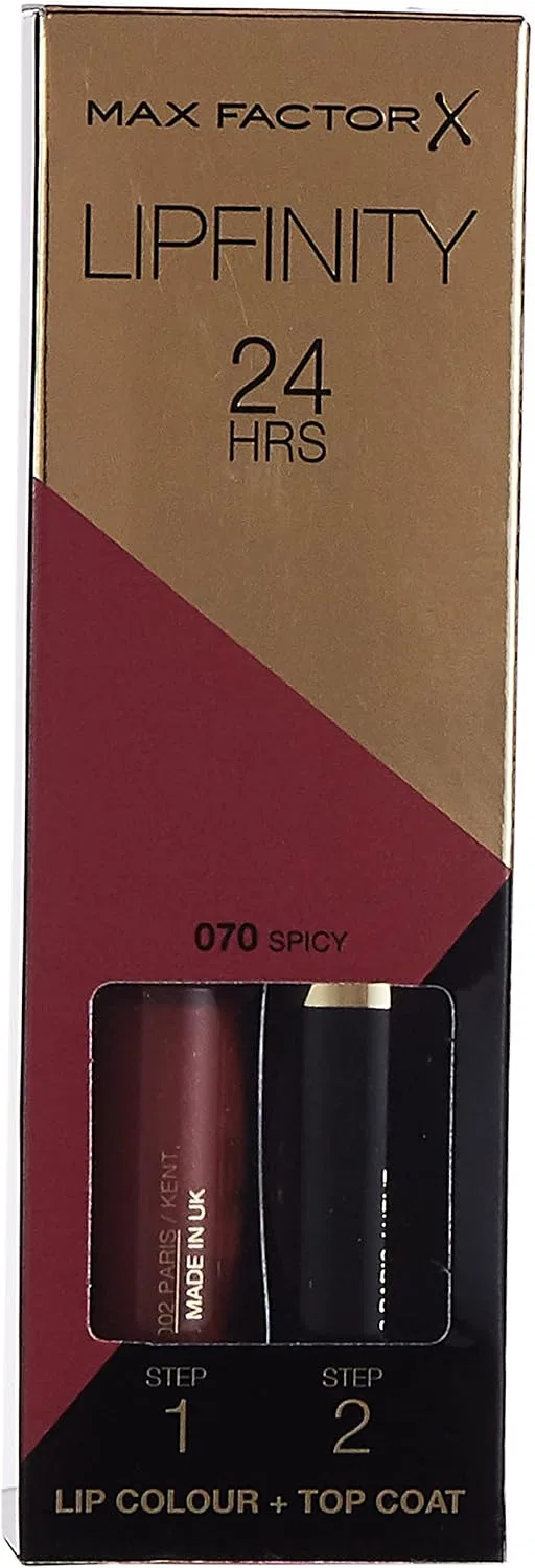 Помада Max Factor Lipfinity, цвет 070 Spicy — фото 2