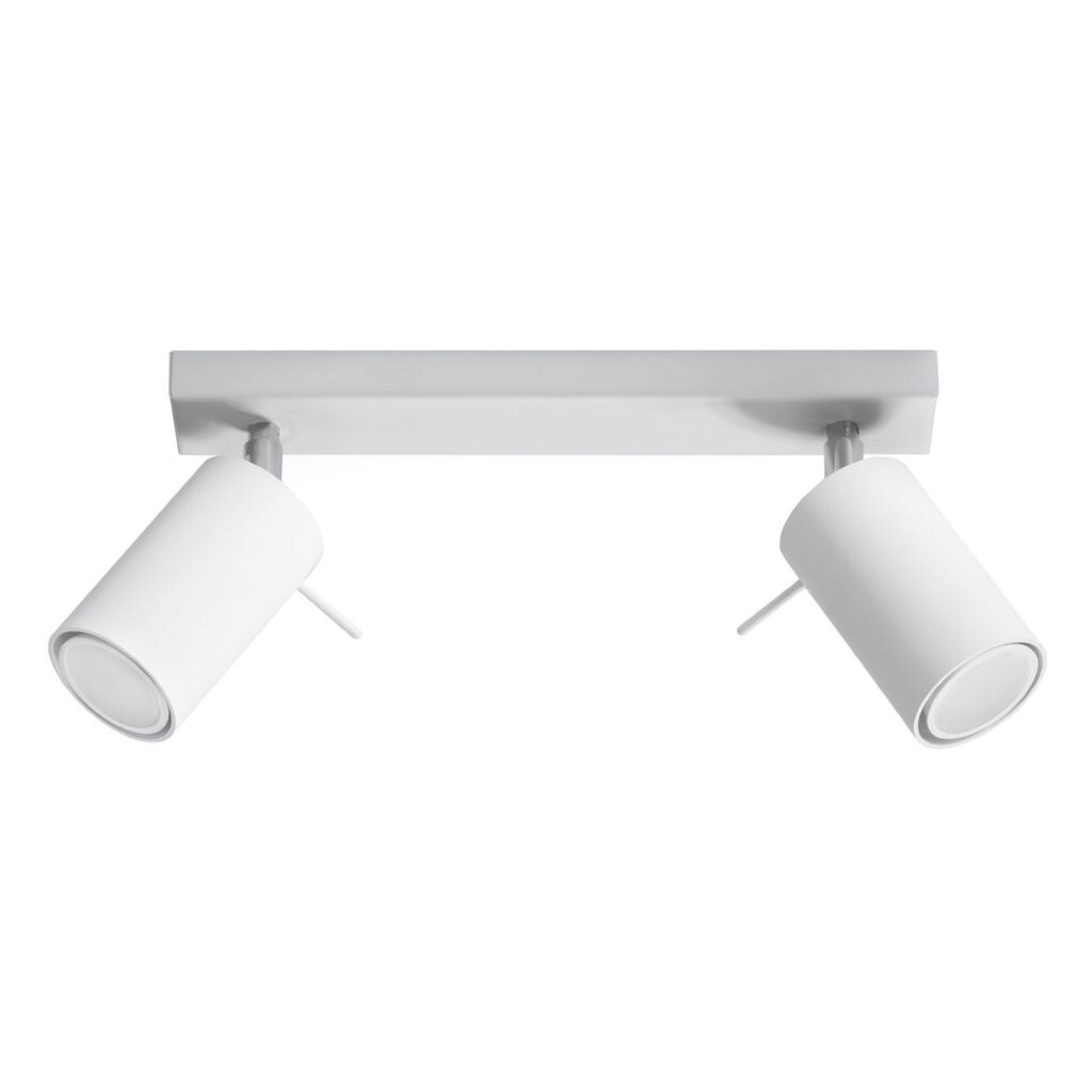 

Потолочный светильник RING 2 белый 2хGU10 40Вт сталь 16х6х30см Sollux Lighting