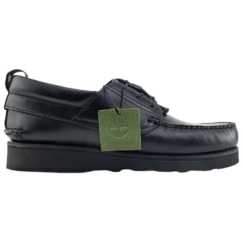Timberland DOE x 3 Eye Casual Leather Shoes Men's Black — фото 3
