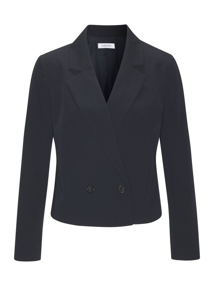 

LASCANA Короткий пиджак темно-синего цвета