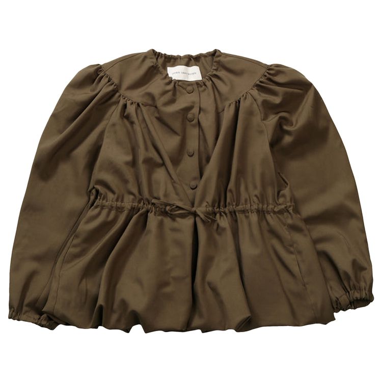 

Куртка Dries Van Noten Vather Jacket 'Khaki', желто-коричневый