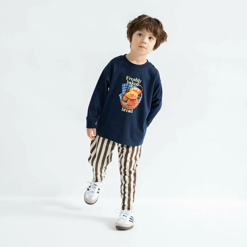 Футболка с длинными рукавами с различными графическими принтами Branshes, 22: Navy Blue — фото 3