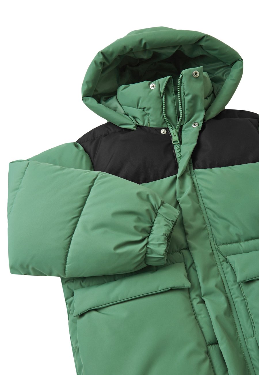 Зимняя куртка Reima TOUKOLA UNISEX, Green Clay/Khaki — фото 4