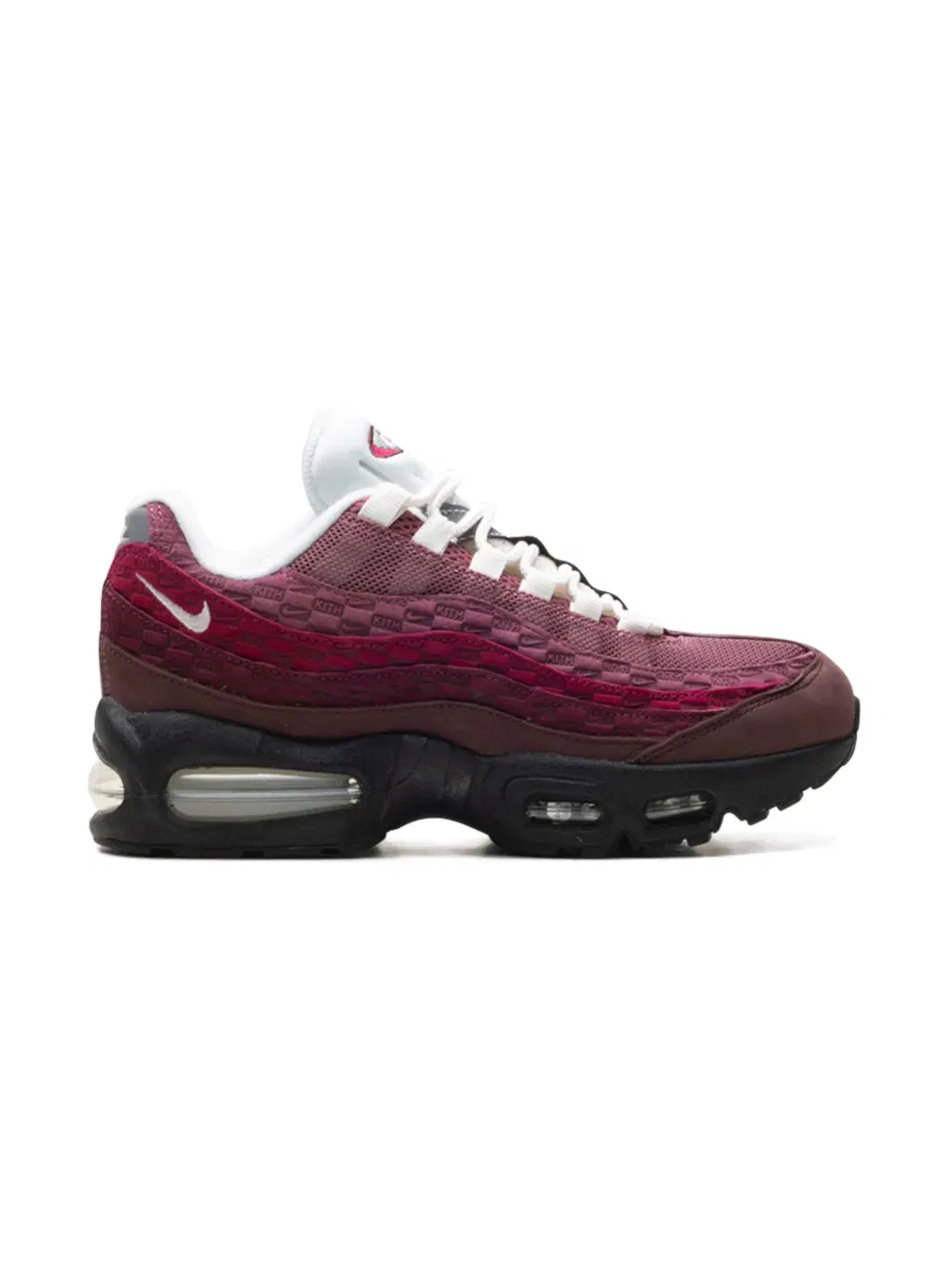 Кроссовки Air Max 95 с логотипом Swoosh Nike Kids, красный — фото 2