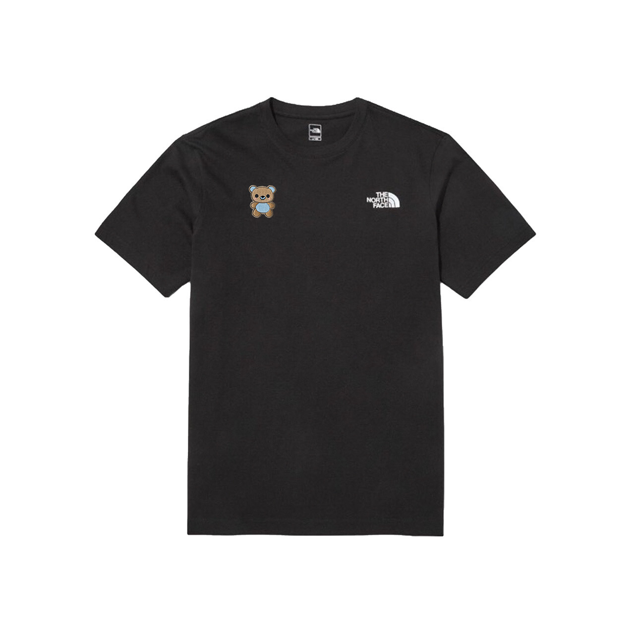 

Футболка унисекс черная The North Face, черный