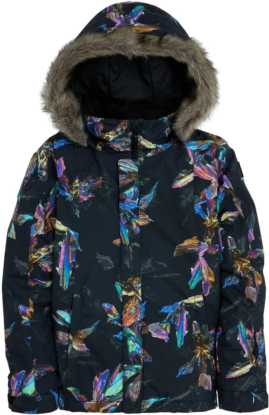 

Утепленная горнолыжная куртка Bennett 2L для девочек Burton Youth, True Black Crystals