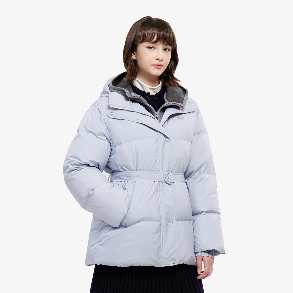 Куртка-пуховик Lacoste 3 в 1 светло-голубая