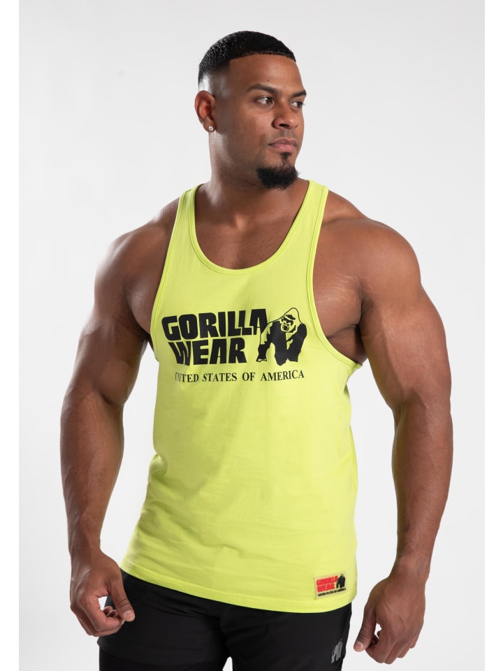 

Функциональная рубашка Gorilla Wear Klassisches Tanktop – Wild Lime