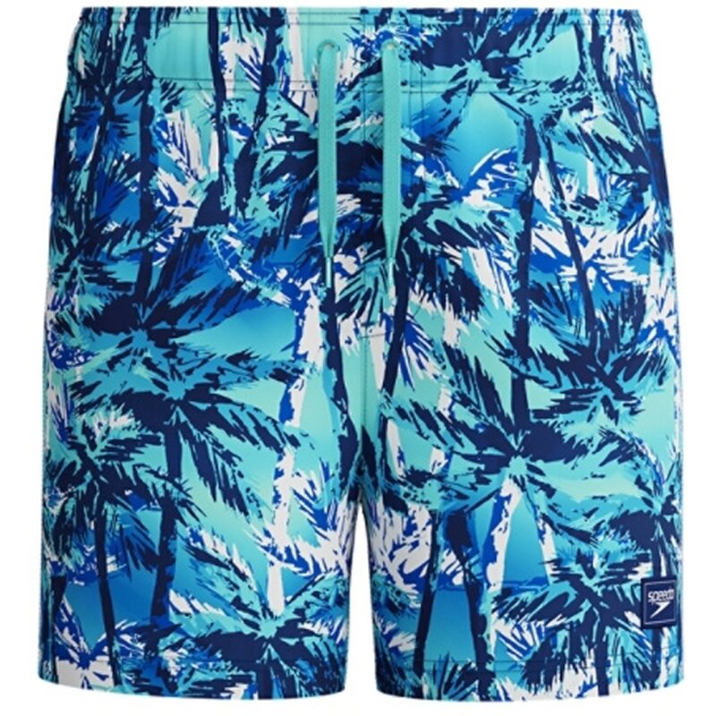 

Шорты для мальчиков Badeshorts с цифровым принтом 13 Speedo, цвет turkish sea