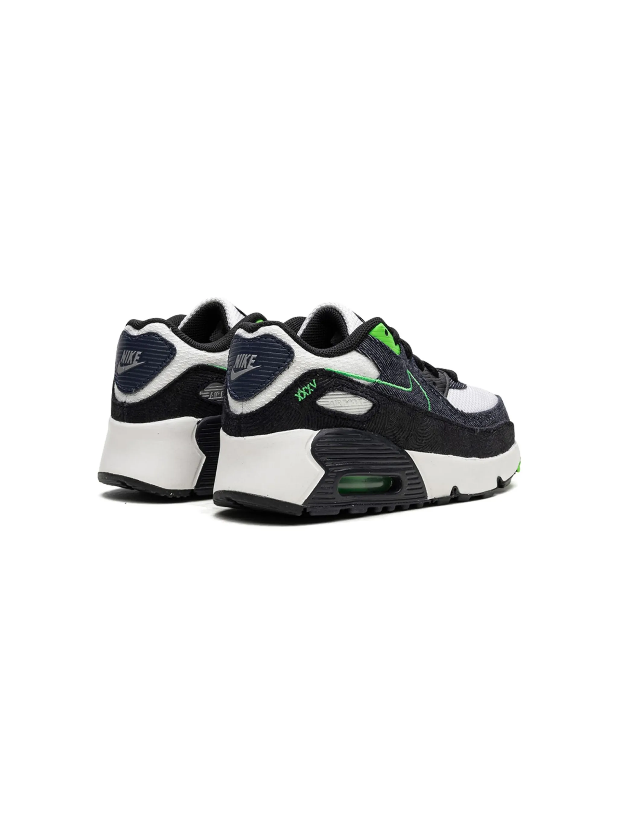 Кроссовки Air Max 90 Scream Nike Kids, черный — фото 3