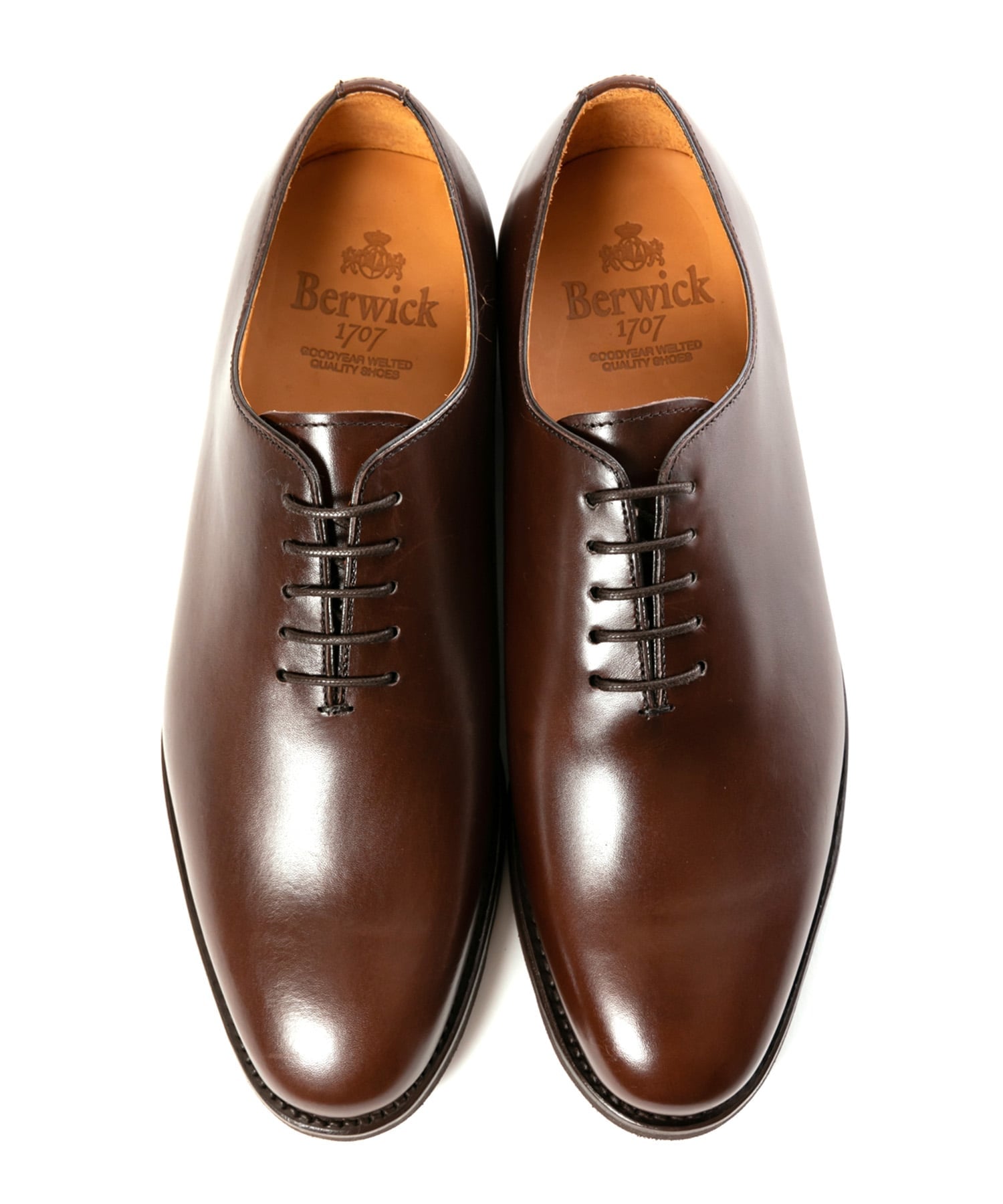 Туфли Целый кусок Berwick1707, Dark brown — фото 3