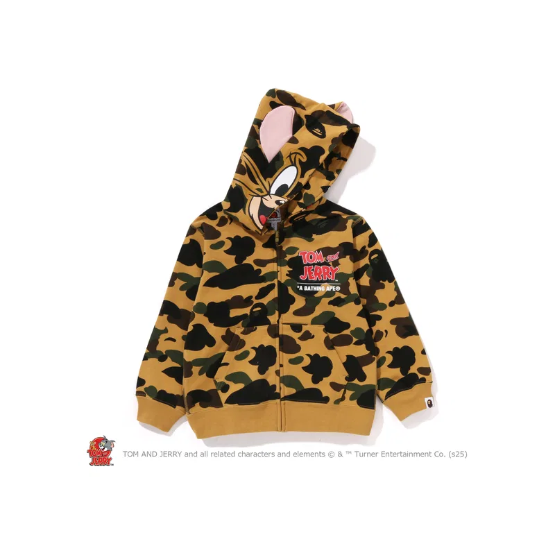 Свитшот x Tom And Jerry Yellow для детей 3-7 лет A BATHING APE, Yellow YEX — фото 3