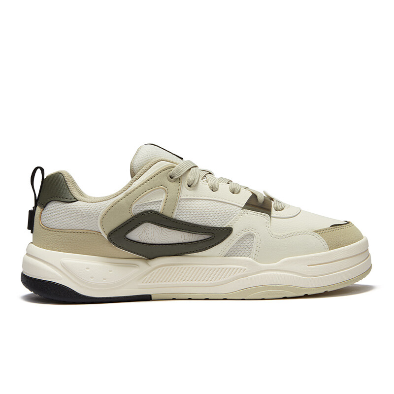 Кроссовки FILA FUSION BANK II Skateboarding Shoes Men Low-top Antique White / Tide Brown, коричневый — фото 2