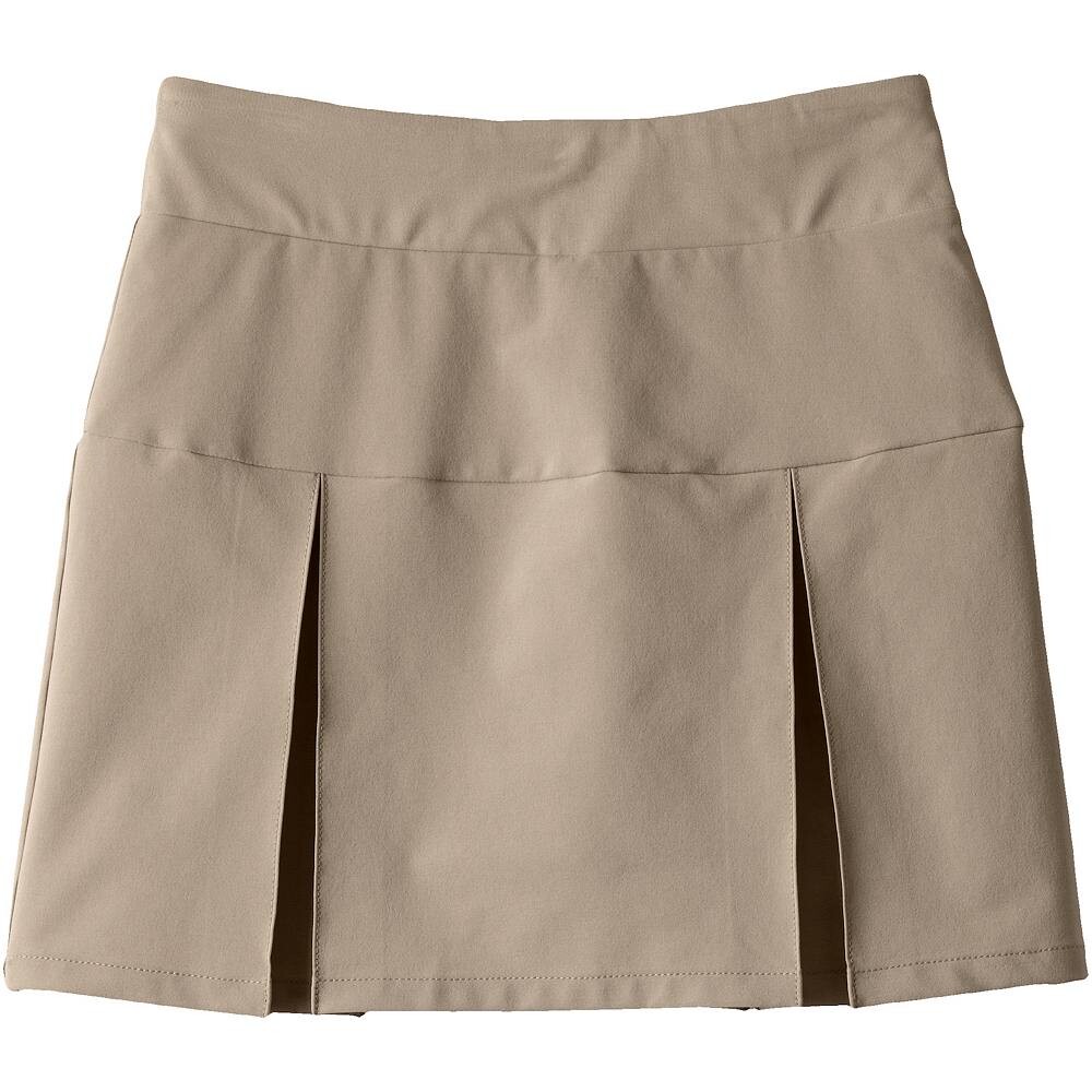 

Плиссированная юбка униформы Lands' End для девочек 4–16 лет, цвет Khaki