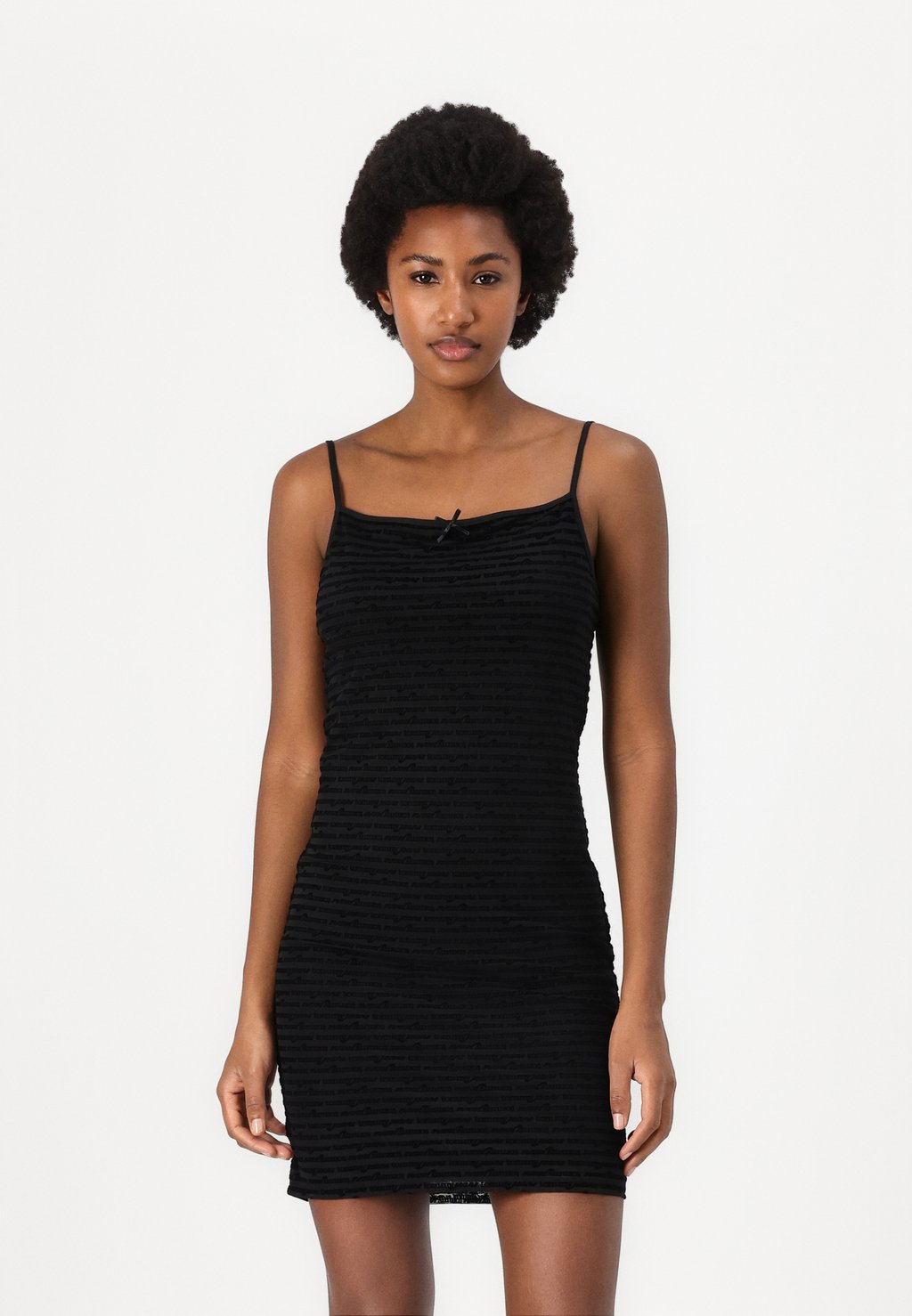 

Повседневное платье SCRIPT DRESS Tommy Jeans, черный