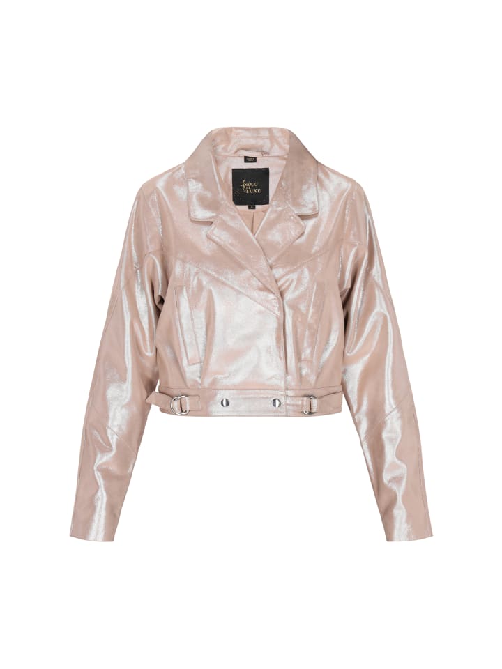 

Кожаная куртка faina